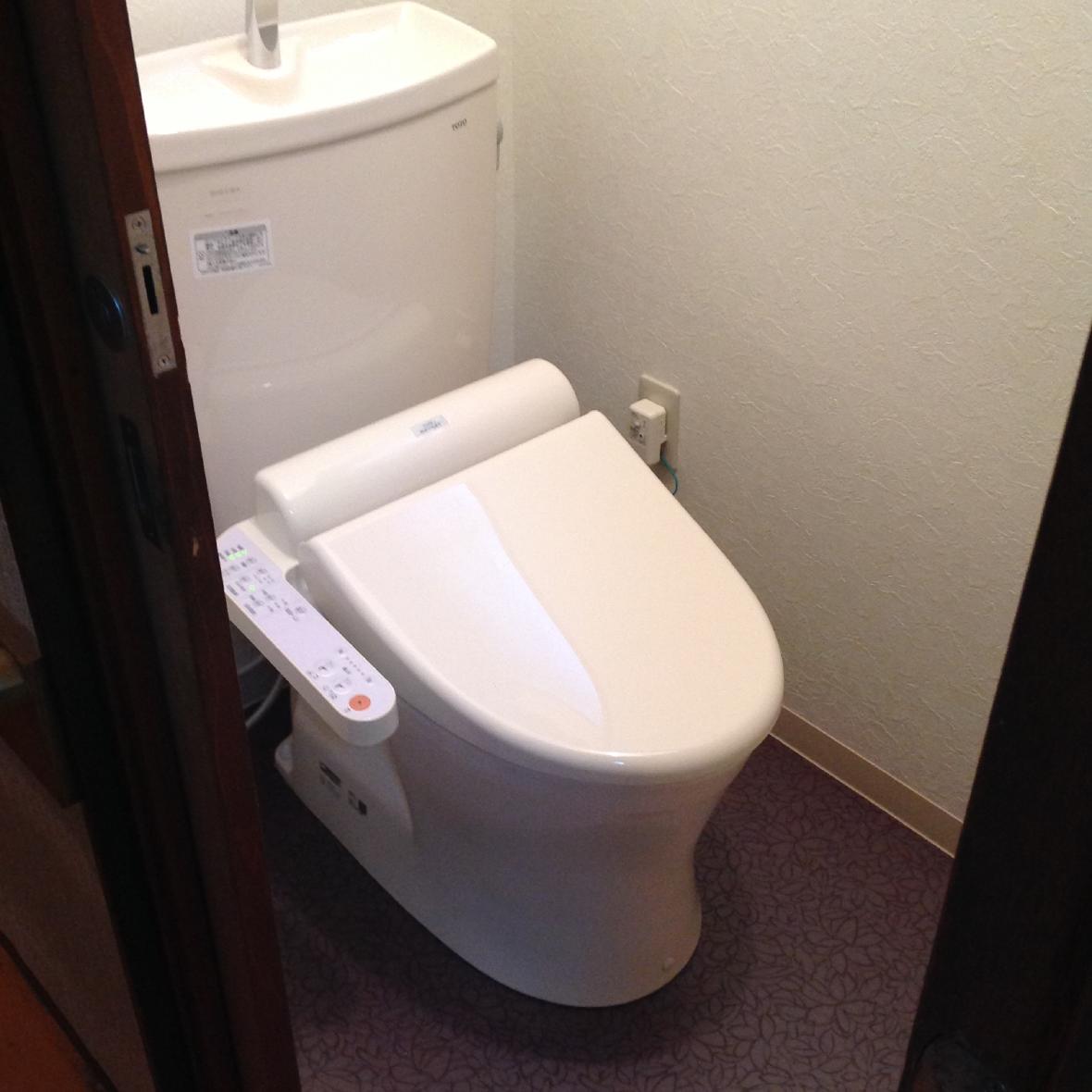東京都　北区　和式トイレから洋式トイレ　完成