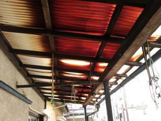 板橋区 ベランダ屋根