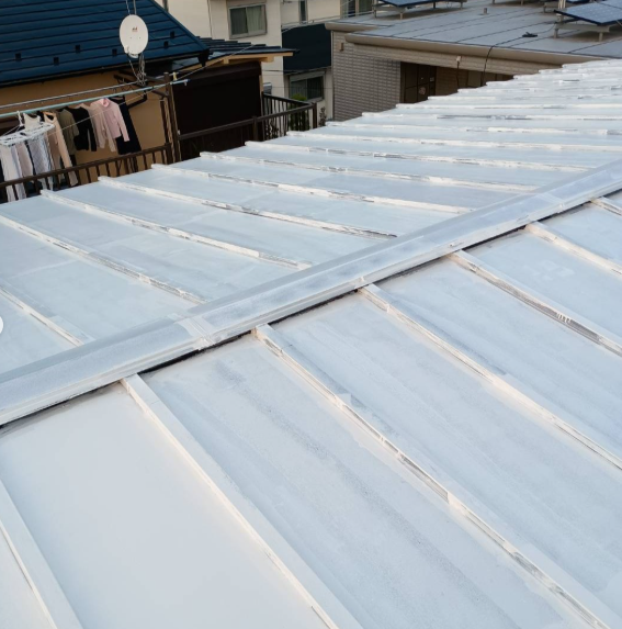 サビ止めを塗りました。