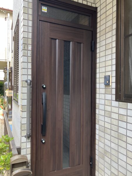 東京都北区　LIXIL玄関ドア3　リシェントC12N型